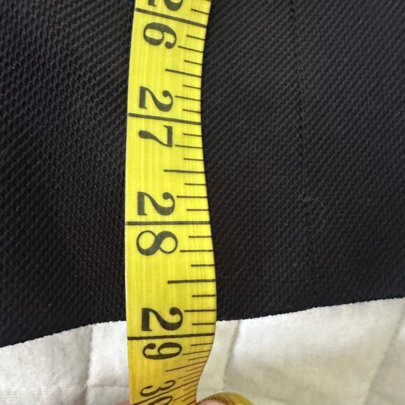 CARLISLE COLLECTION Womens Jacket 12 Navy Blue Satin Trim Timeless Classic - Picture 11 of 13